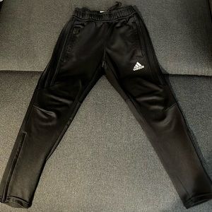 Adidas Boys climacool joggers w zippers size XS